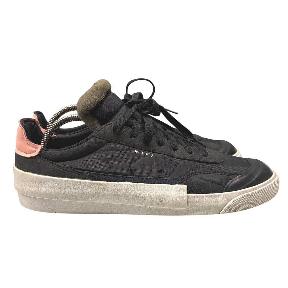 Nike Drop Type LX N.354 Sneakers Mens Size 9 Black Low Top Casual AV6697-001